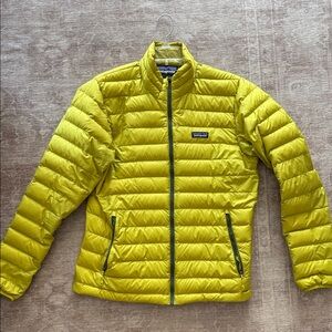 Patagonia Yellow Puffer Jacket